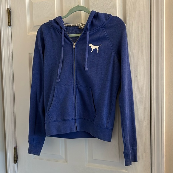 VS PINK zip up hoodie - Picture 1 of 8